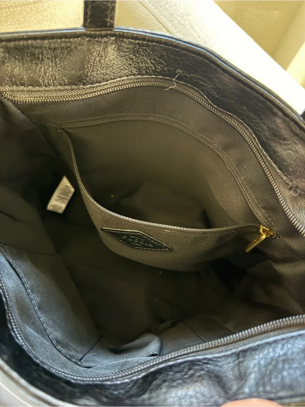 Fossil Camilla Black Leather Convertible Small Backpack